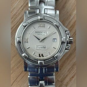Raymond Weil Geneve Parsifal Ladies Watch Stainless Bracelet Case Silver Dial